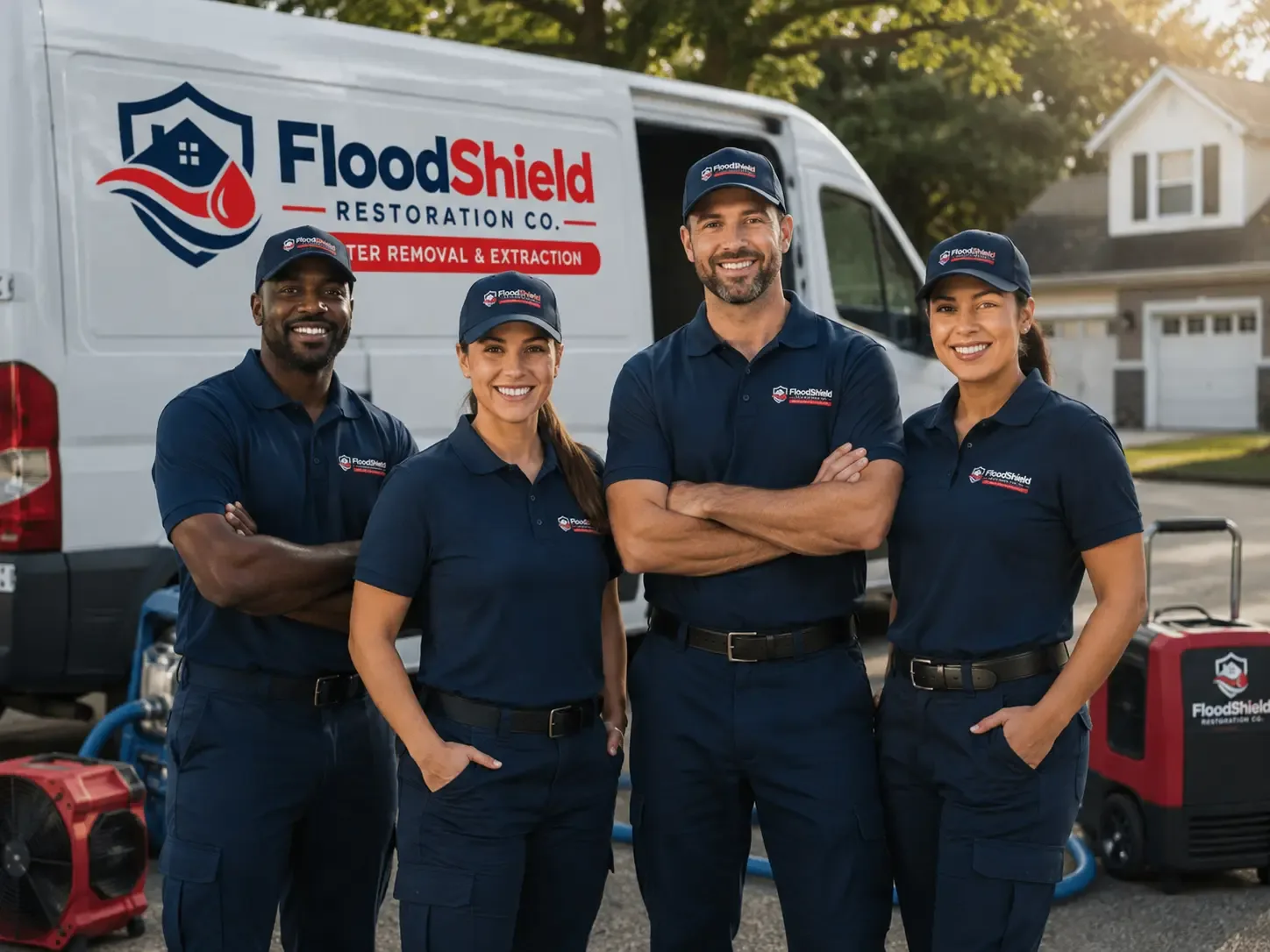 Flood Damage Restoration company in Chambersburg, IL