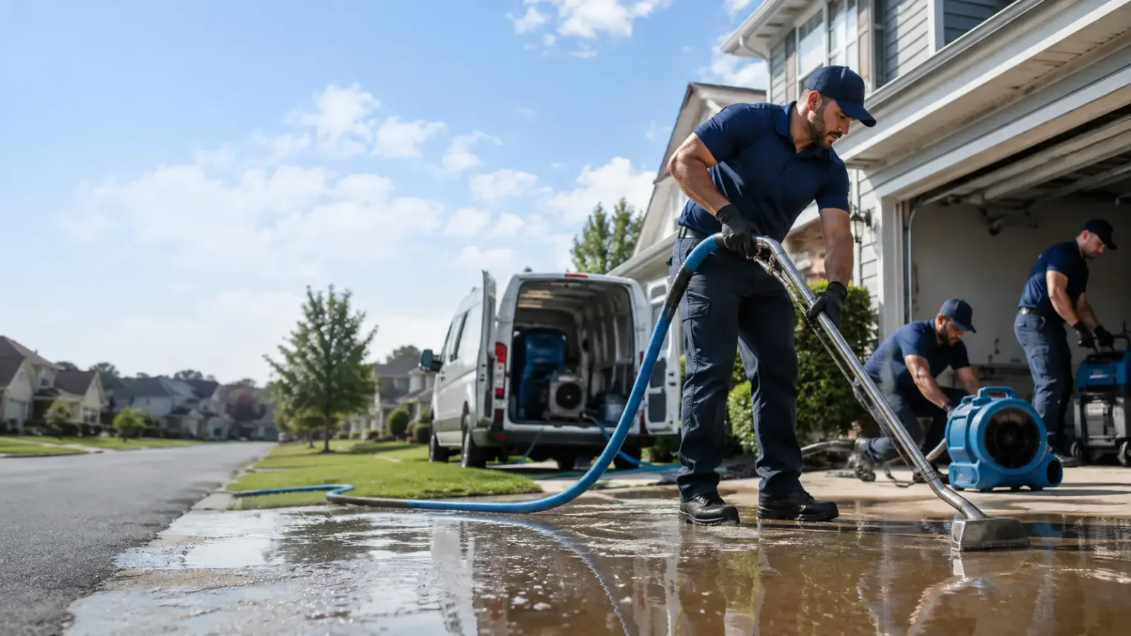 Flood Damage Restoration in Chambersburg, IL